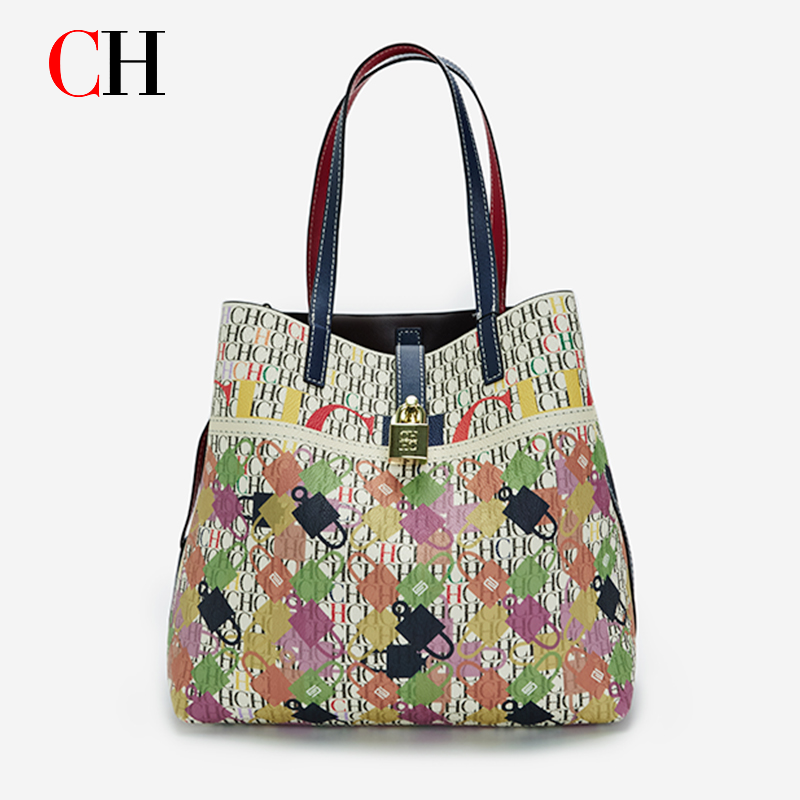 CH Women Large Capacity Printe - Tote Bag Beach 评论和价格