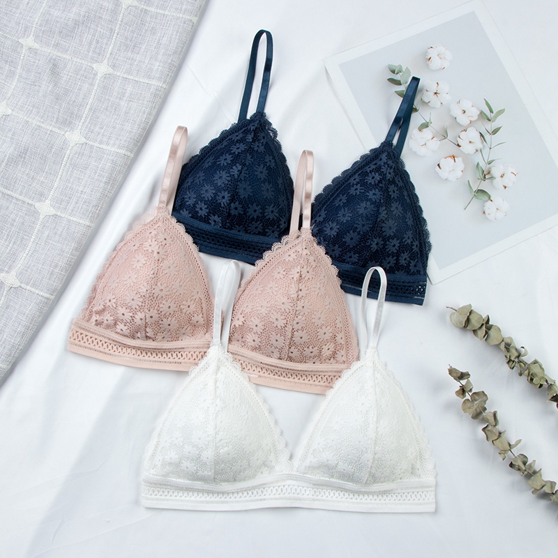 Sexy Floral Lace Bra Top For W - Bralette Triangle Set 评论和价格