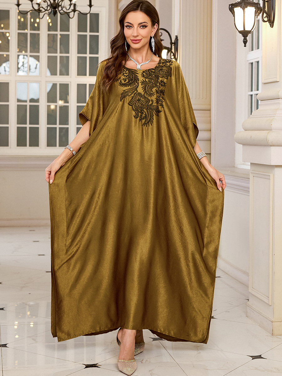 Women Embroidered Long Caftans - Cover Up Kaftan 评论和价格